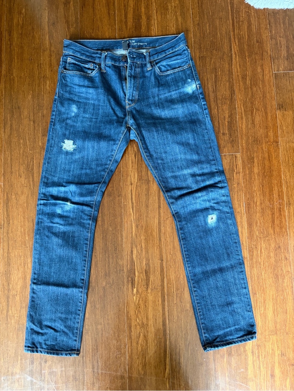 Gap Men’s Distressed Slim Fit Jeans - 31x32
